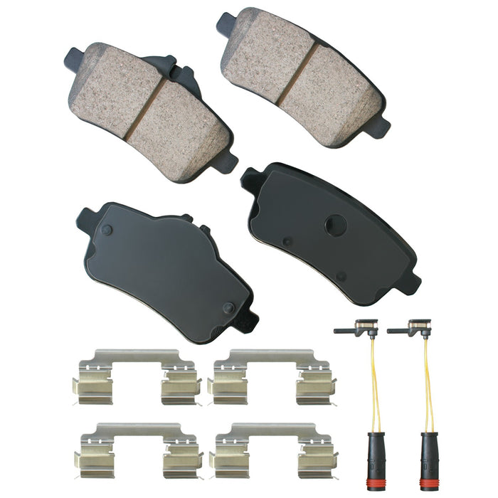 Akebono Brake Corporation Brake Pads Rear Mercedes CLA45 14-17 GL350 13-16