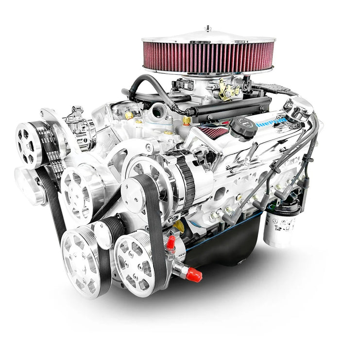 Blueprint Engines SBC 383 Crate Engine w/ EFI Dressed w/Pulley Kit