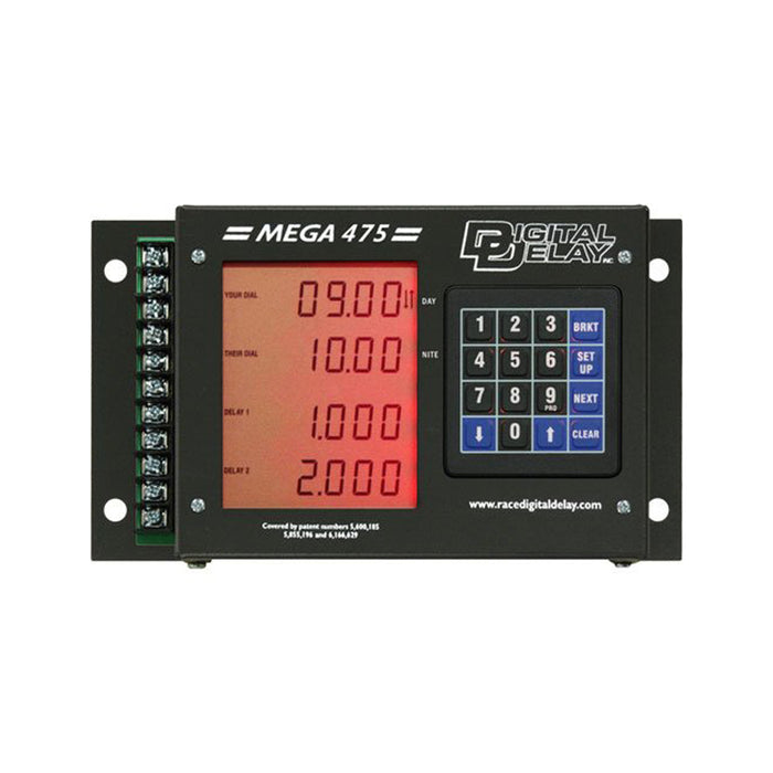 Biondo Racing Products MEGA 475 Delay Box wo/ Dial Board - Black/Red