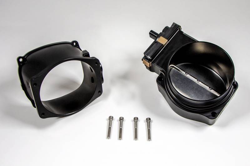 Nick Williams 120MM Electronic Drive-by-Wire Throttle Body for Supercharged Gen V LT Applications SD120LTBK (Black Anodized)