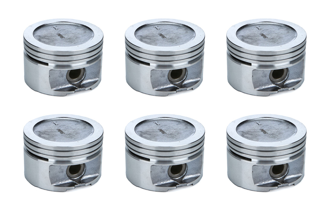 Chevy 3.4L V6 Piston Set 92.5mm Bore - Dished