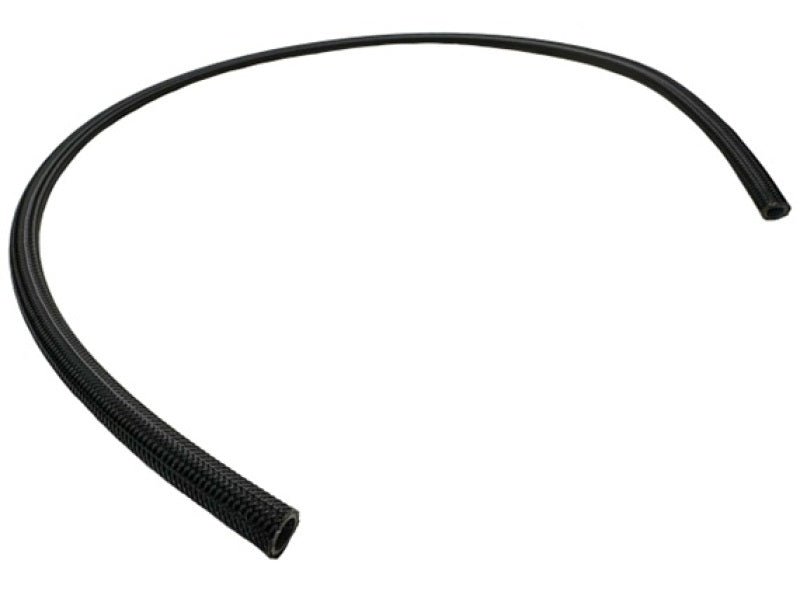 Fuelab Black Nylon Stainless Steel Braided PTFE Hose - 8AN - 10ft
