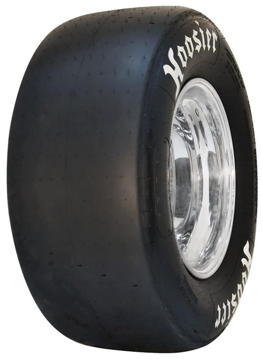Hoosier Drag Bracket Radial Slicks 28 x 10.5-17 Radial Solid White Letters 18825DBR