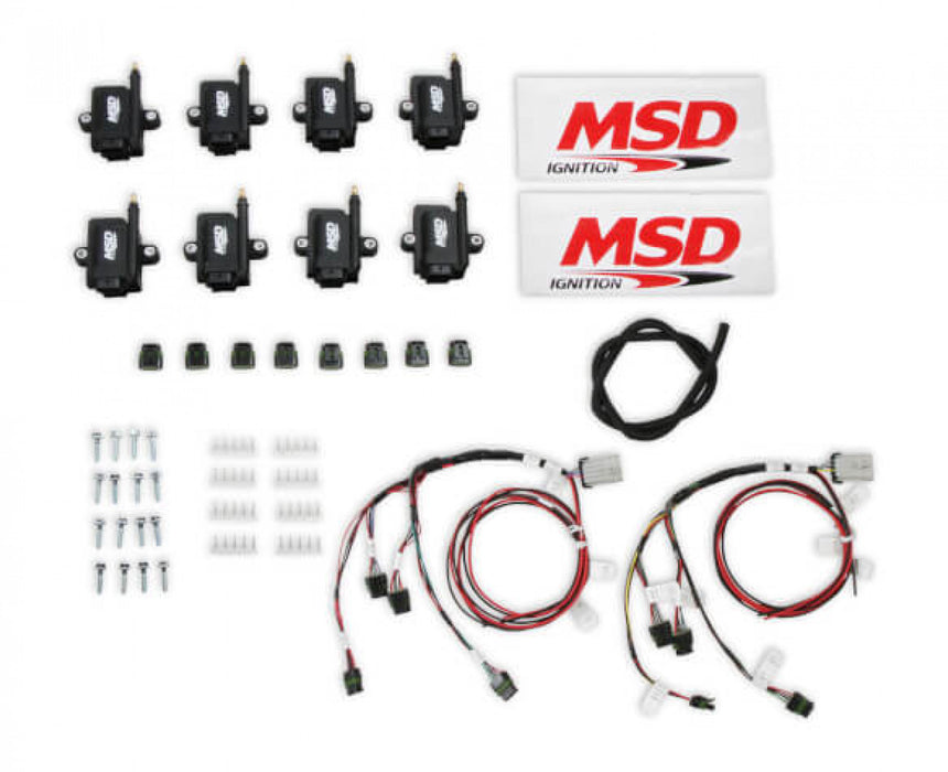 MSD Ignition Coil - Smart - Big Wire Kit - Black