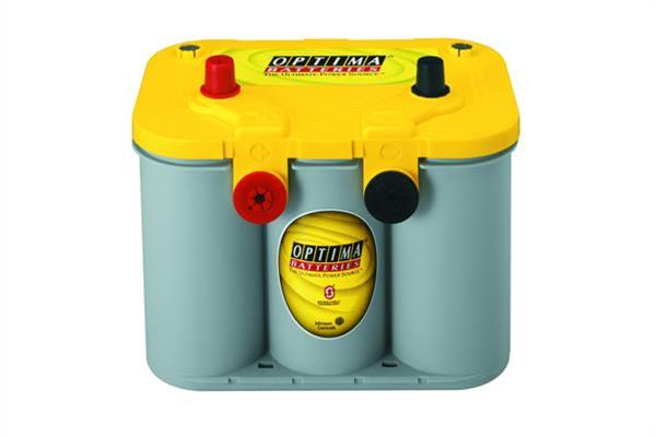 Battery, Yellow Top, 12 V, Deep Cycle, 750 Cold Cranking Amps, Top/Side Post, BCI Group 34/78