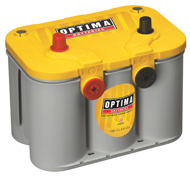 Battery, Yellow Top, 12 V, Deep Cycle, 750 Cold Cranking Amps, Top/Side Post, BCI Group 34/78