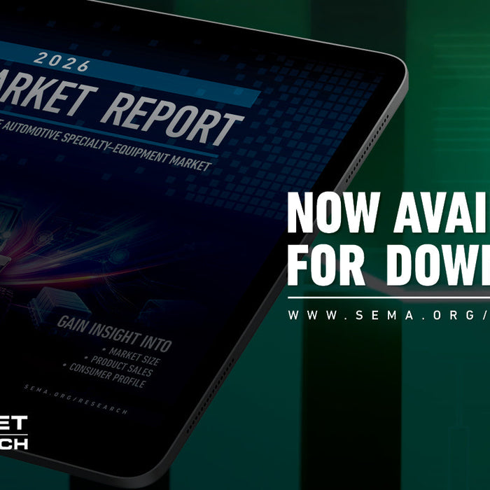2026 SEMA Market Report covering the size and scope of the automotive specialty-equipment market