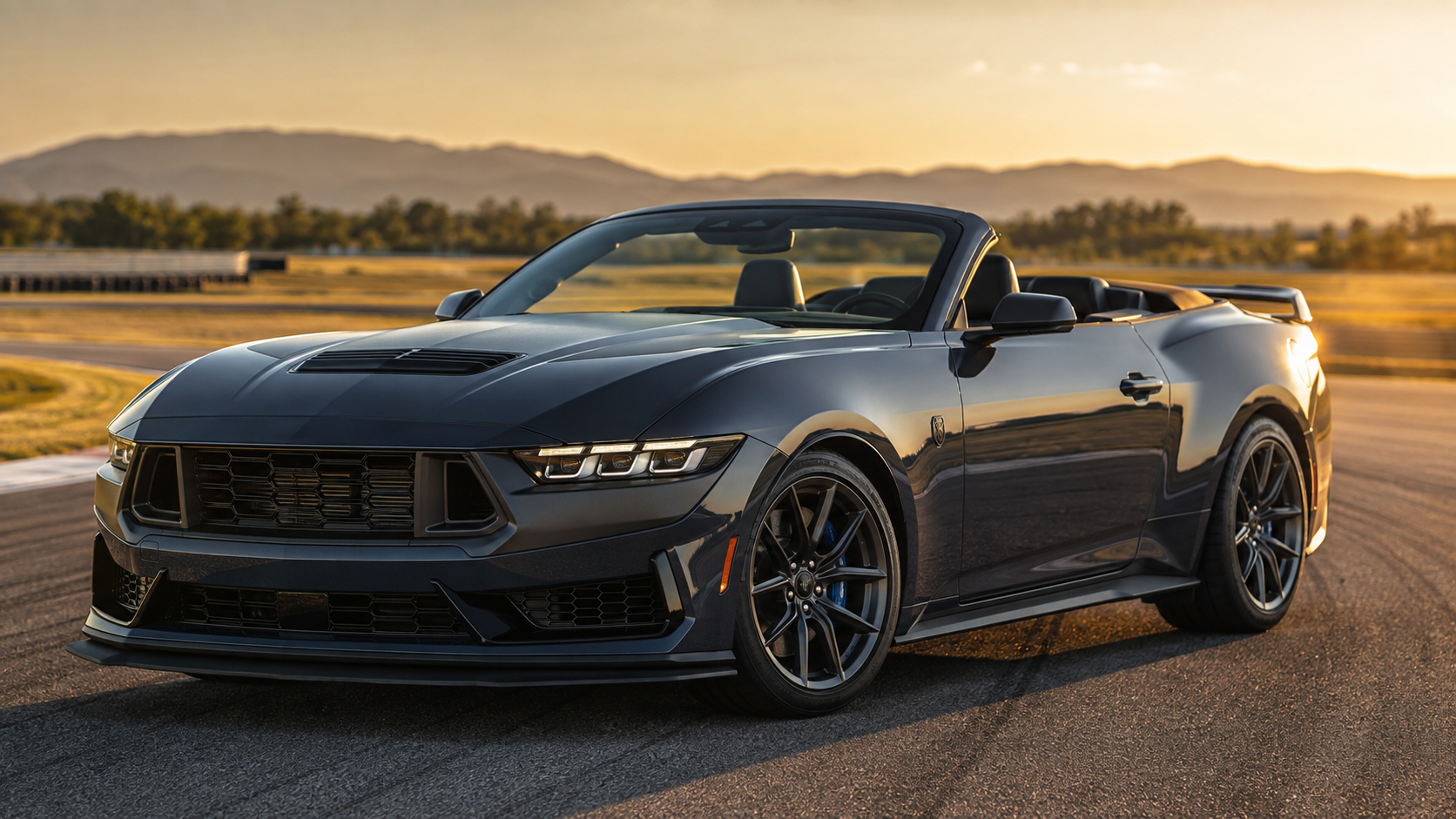 2027 Ford Mustang Dark Horse SC convertible performance article hero
