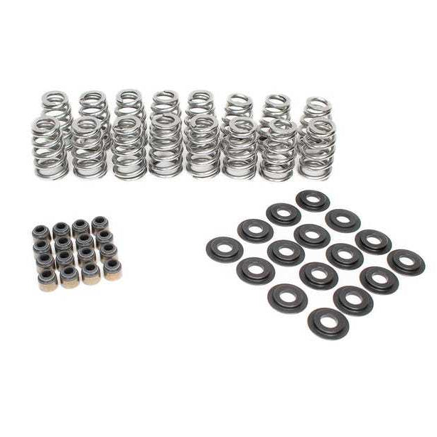 BTR beehive valve spring kit used to explain installed height, spring pressure and coil-bind clearance