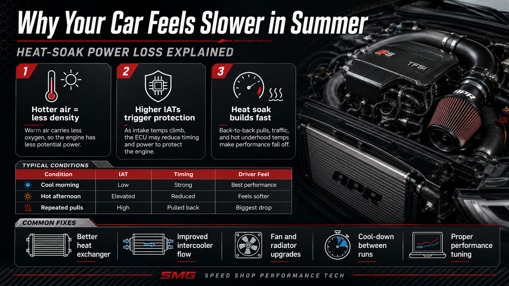 Why Your Car Feels Slower in Summer: The Heat-Soak Power Loss Nobody Warns You About