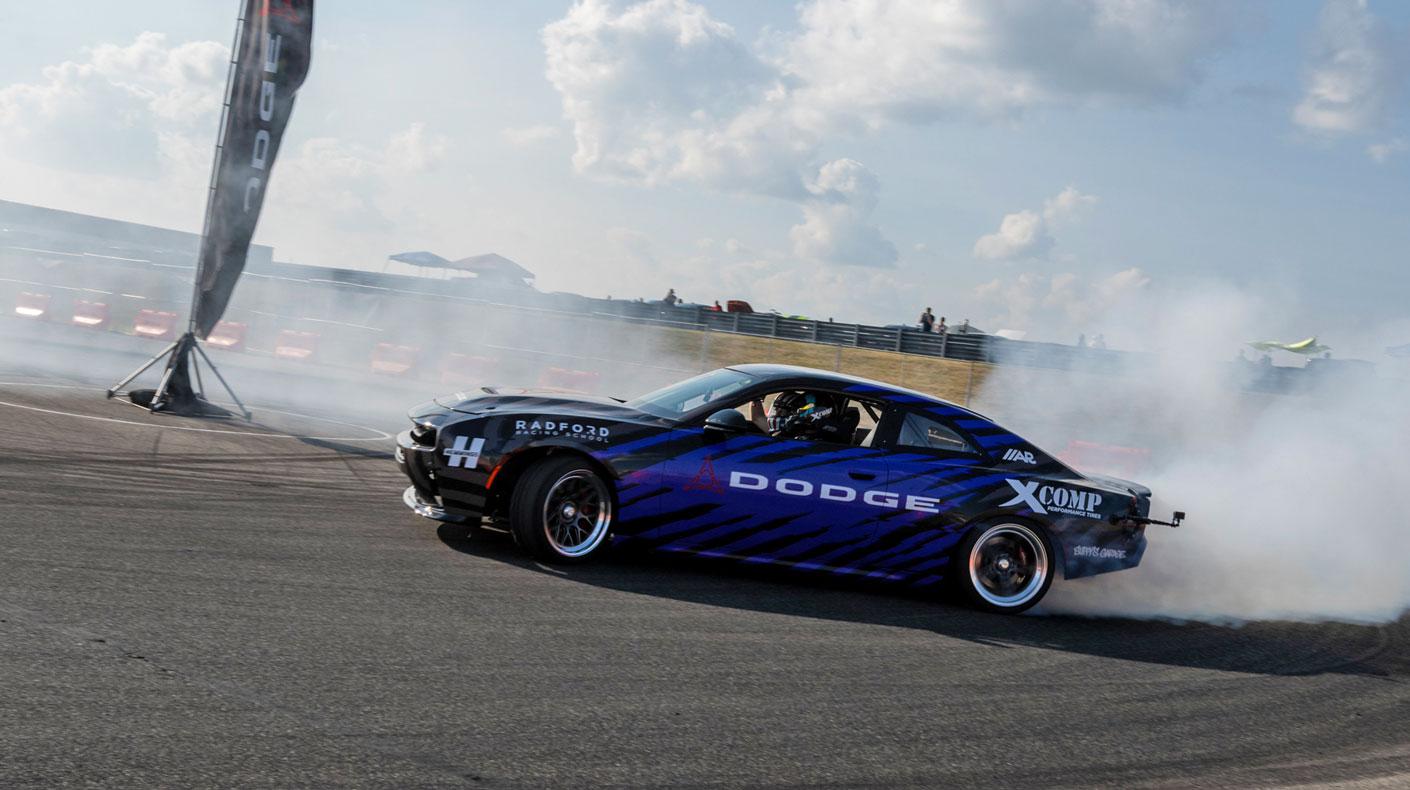 750-horsepower Dodge Charger SIXPACK drift car built for Roadkill Nights