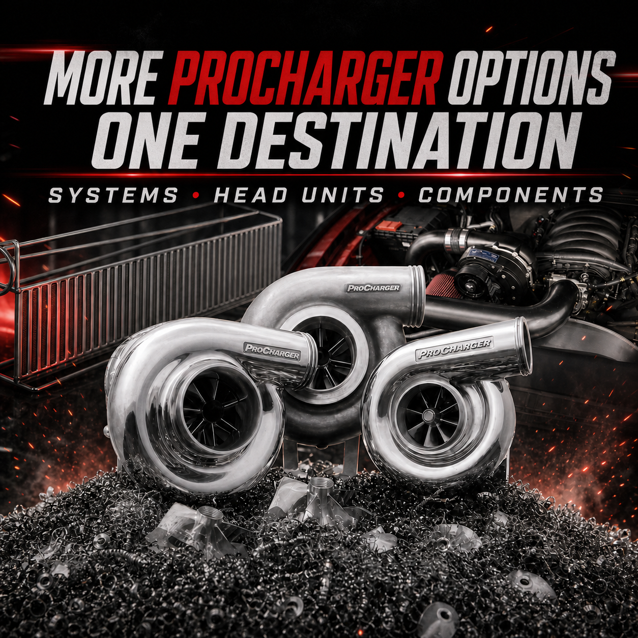 More ProCharger options, one destination at SMG Speed Shop