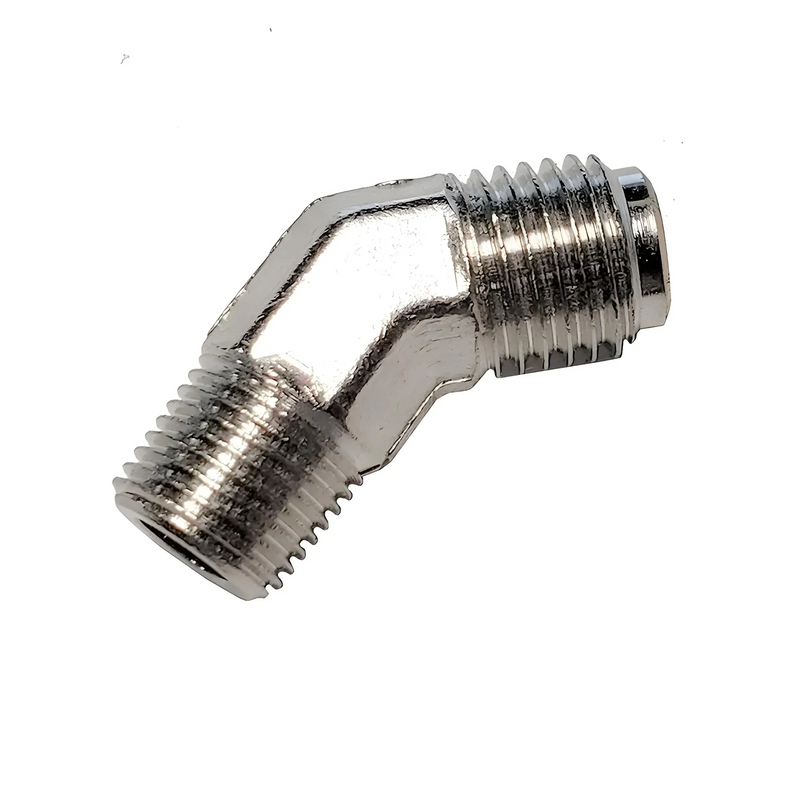Nitrous Outlet 1/8" NPT x 4AN 45 Degree Jet Fitting - Male /Male