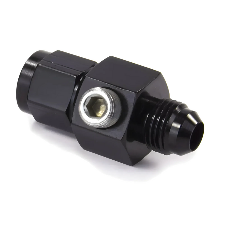 Nitrous Outlet 6AN Swivel Manifold with Dual 1/8" NPT Ports (Includes 1/8" NPT Plug)