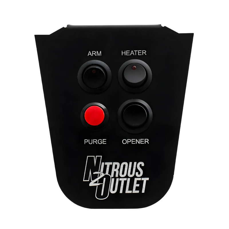 Nitrous Outlet GM 2010-2015 Camaro Cup Holder Switch Panel - System Arm/Purge/Bottle Heater/Remote Opener