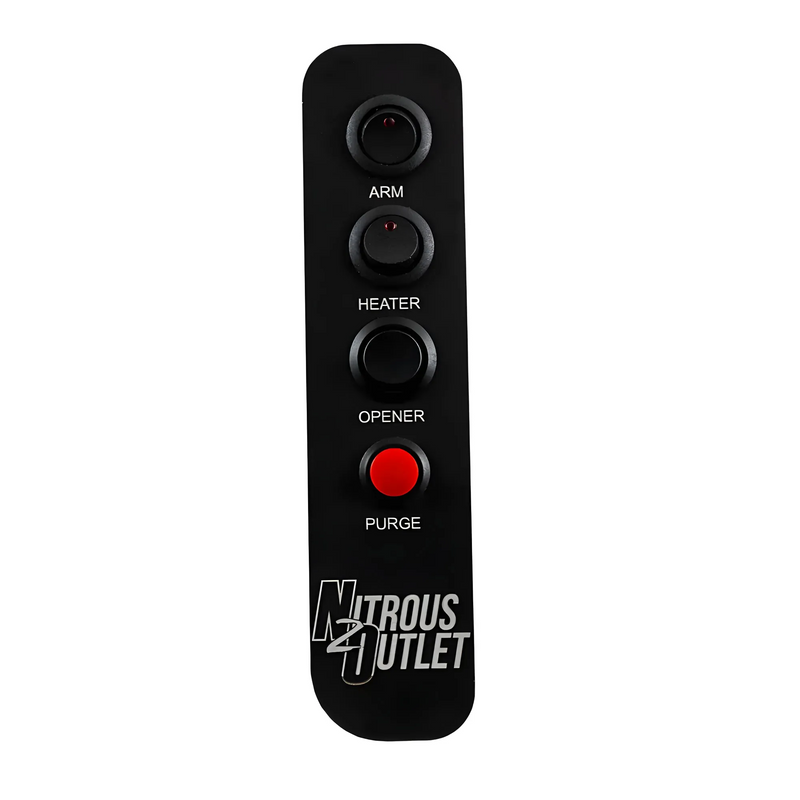 Nitrous Outlet Dodge 2009-2011 Challenger Console Switch Panel - System Arm/Purge/Bottle Heater/Remote Opener