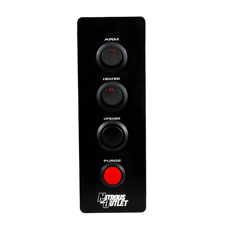 Nitrous Outlet Jeep 2006-2010 Grand Cherokee SRT-8 Console Switch Panel - System Arm/Purge/Bottle Heater/Remote Opener