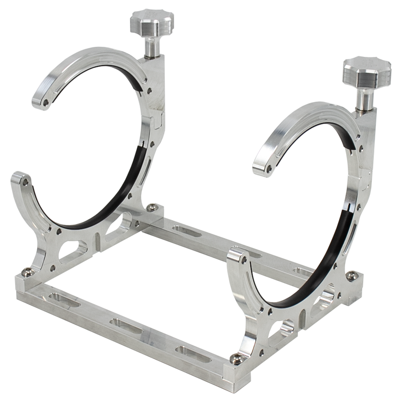Nitrous Outlet Single Billet Vertical Mount Bottle Bracket - 10lb/15lb