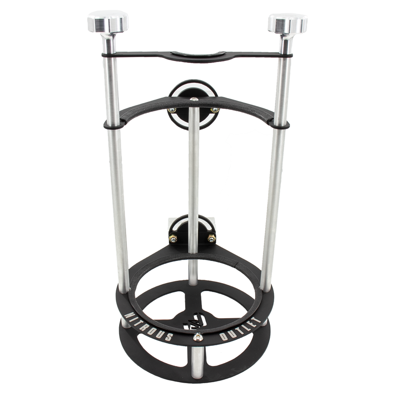 Nitrous Outlet Race-Light Single 10lb Bottle Bracket with Roll Bar Mount - 1-3/4" Bar