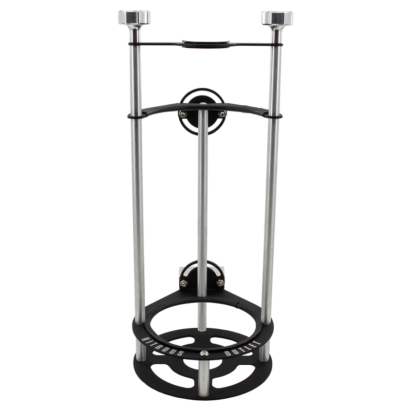Nitrous Outlet Race-Light Single 12lb Bottle Bracket with Roll Bar Mount - 1-1/2" Bar