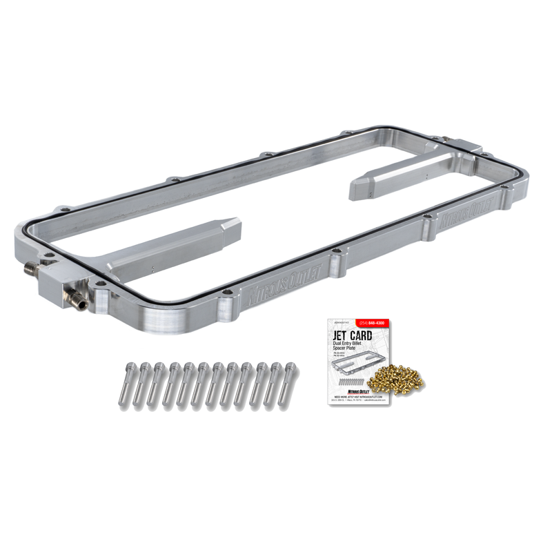 Nitrous Outlet BTR Equalizer Nitrous Spacer Plate Conversion