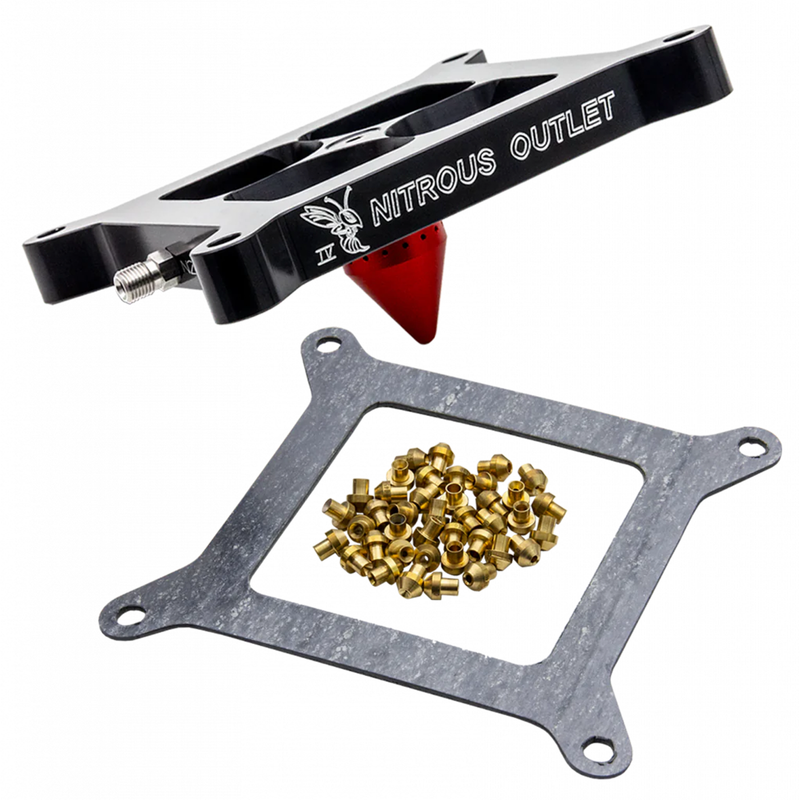 Nitrous Outlet 4150 Stinger 4 Plate Conversion (Gas/E85)(5-55 psi)(50-600 HP)