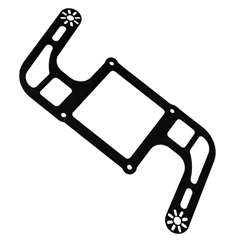 Nitrous Outlet 4500 Flange Boomerang 2 solenoid bracket - Front/Rear Offset Solenoid Locations