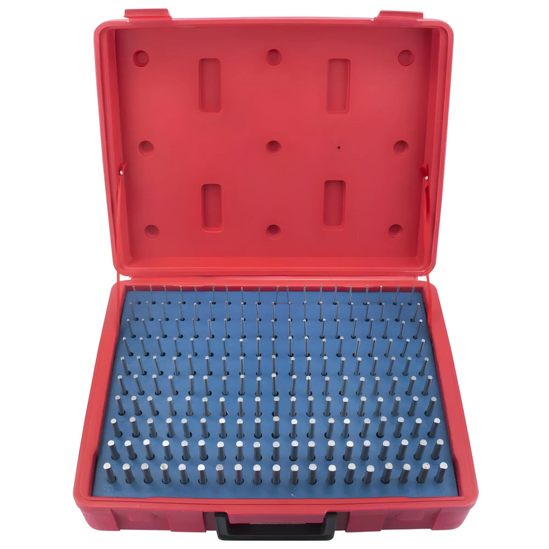 Nitrous Outlet Pin Gage Set.Size: .061-.250" Set qty: 190 Length: 2" Accuracy: +.0000-.0002"