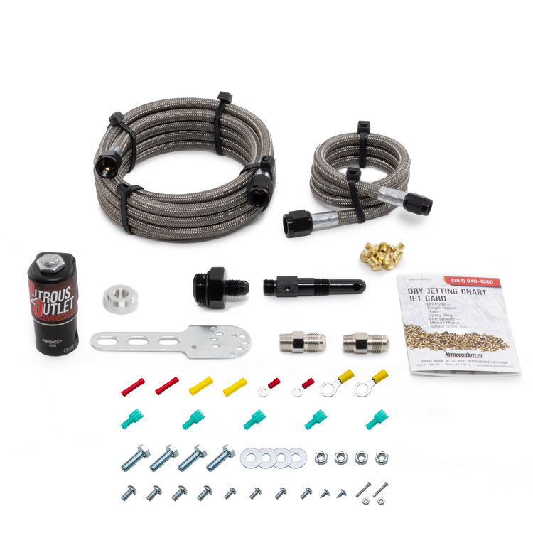 Dry Single Nozzle Boost-N-Juice System (35-200 HP) (No Bottle)