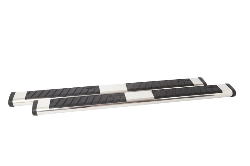 Dee Zee 99-23 Chevrolet/GMC/Dodge/Ford Full Size Truck Tubes - 6In Oval - Stainless Steel (RegCab)