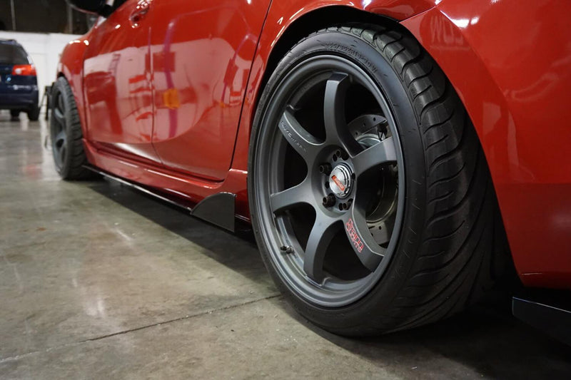 2010-2013 Mazda Speed 3 Side Skirt Extension V2