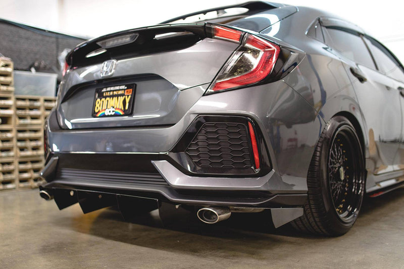 2017-2021 Honda Civic Rear Diffuser (Hatch [Non Sport] )