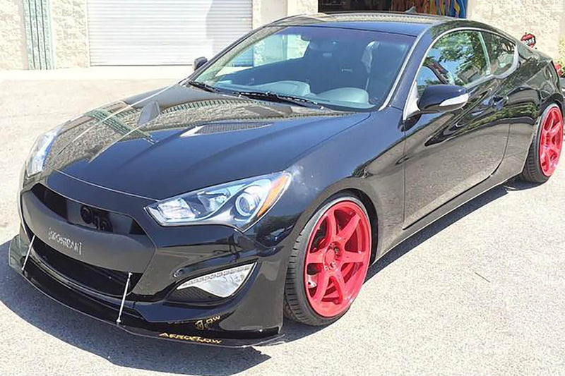 2013-2016  Hyundai Genesis Coupe Front Splitter V1
