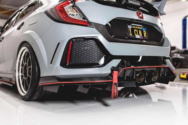 2017-2021 Honda Civic Type-R Rear Diffuser V2
