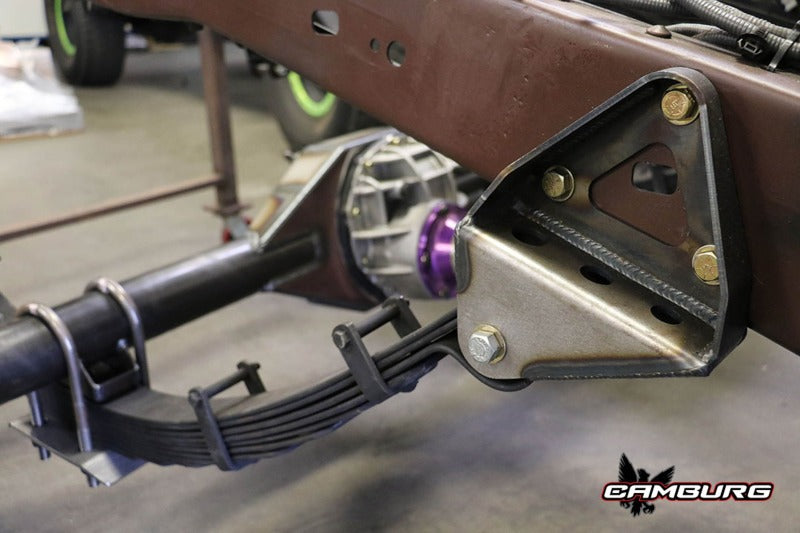 Camburg Toyota Tacoma 05-23 L/T Spring-Under Mounts Shackles & Hardware Kit