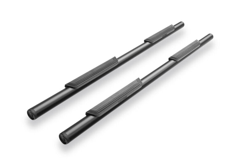 RealTruck 15-26 Ford F150 / 17-26 Ford F250/F350 SD Super Cab Traxio 3in Nerf Bars - Textured Black