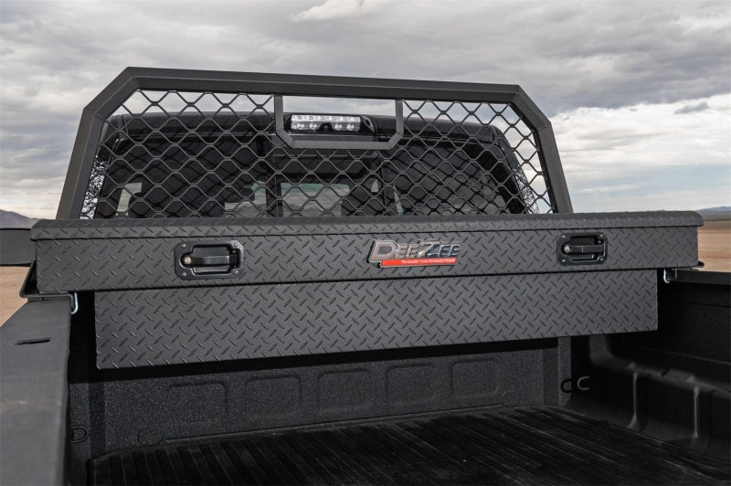 Dee Zee Universal Tool Box - Red Crossover - Single Lid Black BT (Txt Blk)