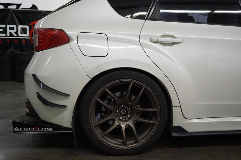 2011-2014  Wrx/Sti Rear Bumper Canards V1 (Hatchback Only)