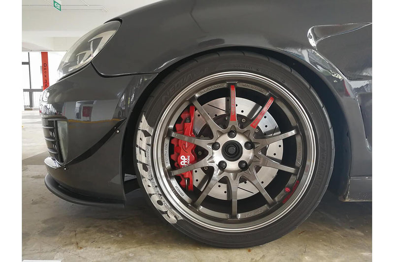 2010-2013 Volkswagen Golf Gti Canard V1 (Mk6)