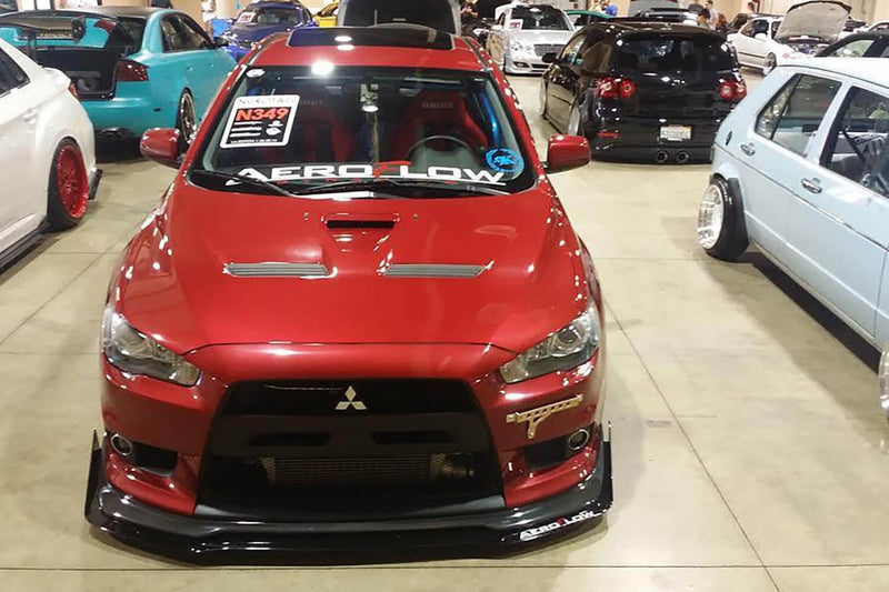 2008-2015 Evo X Front Splitter (Jdp Lip) V2