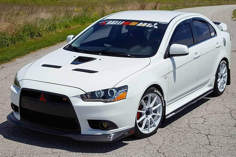 2007-2014 Mitsubishi Evox/Ralliart  Side Skirt Extension V1