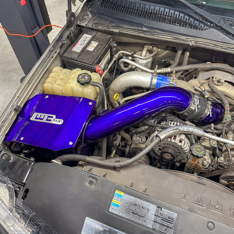 Wehrli 01-04 Duramax LB7 4in High Flow Intake Horn - WCFab Red