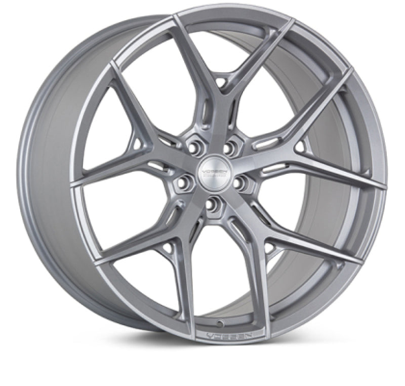 Vossen HF5 - 20x10.5 - ET7 - 5x112 - 66.56 - SUPER DEEP - SS - SATIN SILVER