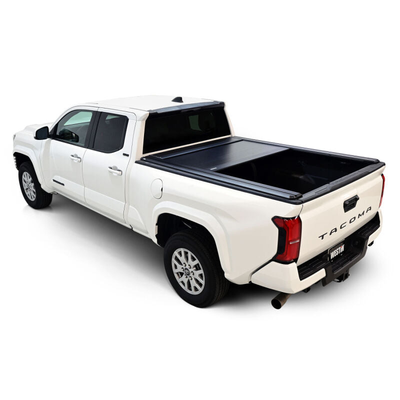 Westin Manual Retractable Tonneau Cover 24-26 Toyota Tacoma 6ft Bed Black