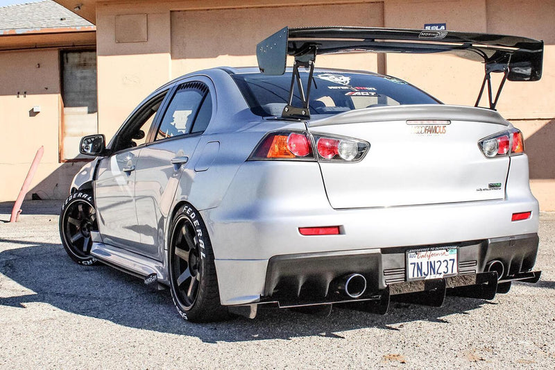 2007-2015 Mitsuibishi Evo Rear Diffuser V1