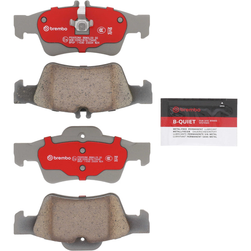 Brembo 09-16 Mercedes-Benz E-Class (W212) Xtra Ceramic Brake Pad - Rear