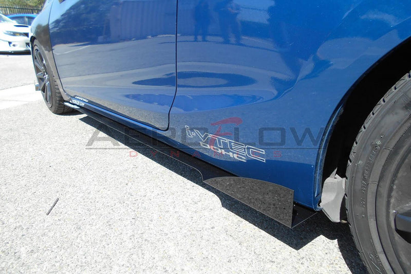 2012-2015 Honda Civic Si Side Skirt Extension V2 (Coupe)