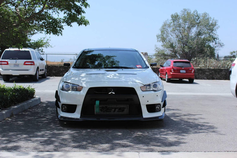2007-2015 Mitsuibishi Evo X Canards V1