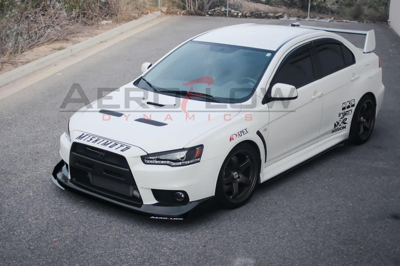 2007-2014 Mitsubishi Evox/Ralliart  Side Skirt Extension V1