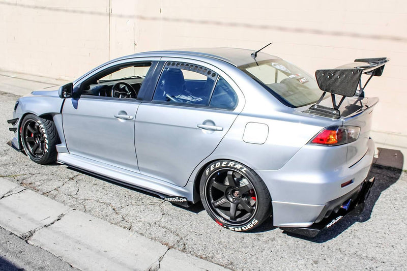 2007-2015 Mitsuibishi Evo Rear Diffuser V1